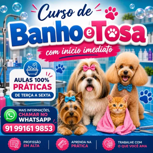 Curso de Banho e Tosa 