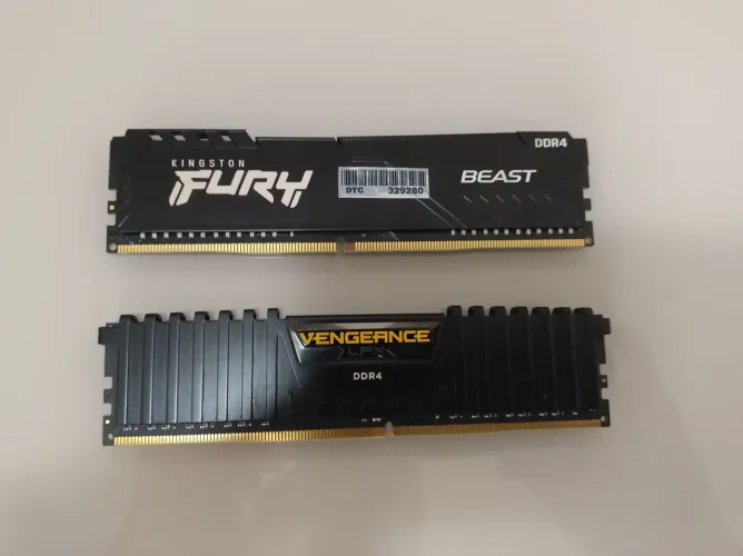 Memória DDR4 8GB 2666Mhz (2x4gb) Dual Channel