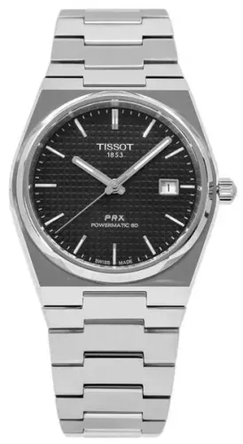 Relógio Tissot Prx Powermatic 80 Preto T137.407.11.051.00 40mm