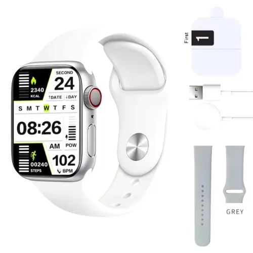 Lançamento do smartwatch relógio inteligente com tela infinita para homem e mulher