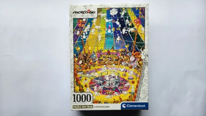 Puzzle 1000 Peças O Circo - Mordillo - Clementoni