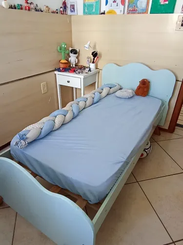Mini Cama com colchão
