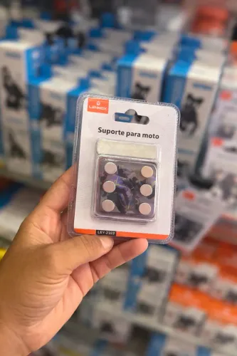 Suporte para Moto de ferro magnético- ENTREGA A DOMICÍLIO