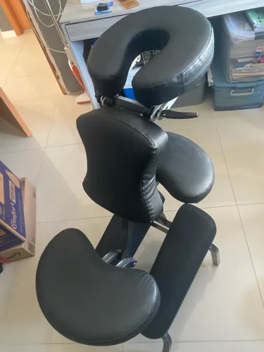 Cadeira de Massagem Portátil Ergonômica - Pouco Uso - Excelente Estado