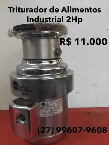 Triturador de Alimentos Industrial 2Hp