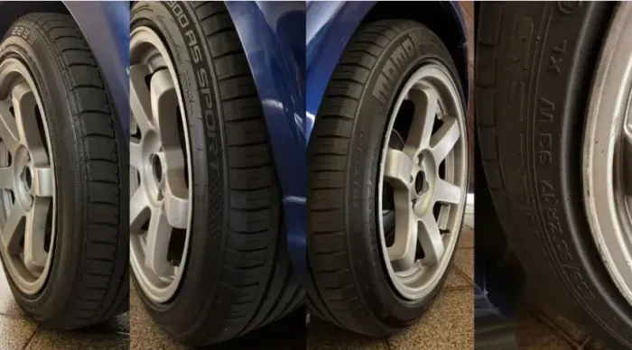 Troco / Vendo jogo de pneus aro 17 - 205/50/17