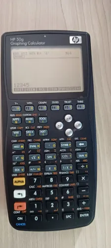 CALCULADORA GRÁFICA HP50G - ENGENHARIA.