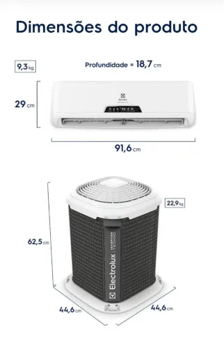 Ar condicionado Eletrolux