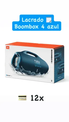 Boombox 4 azul (lacrado)