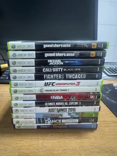 LOTE DE 15 JOGOS ORIGINAIS XBOX 360