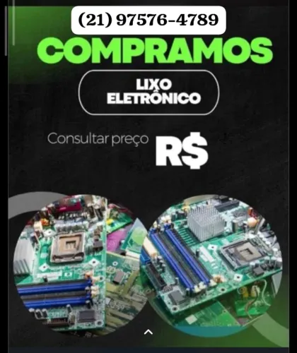 Compramos lixo eletrônico