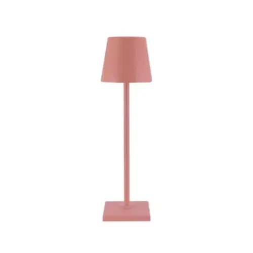 Luminaria Mesa Led Touch Rosa