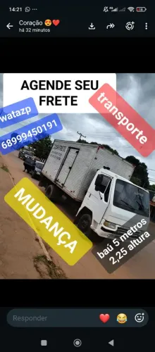 Frete e mudanças