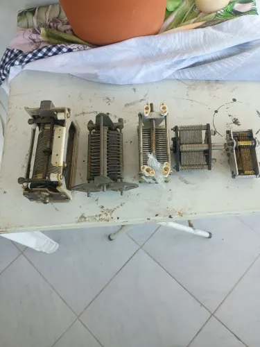 5 Capacitor variavel para para rádio frequência