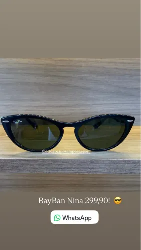 Óculos de sol Rayban lançamento exclusivo novo original completo 
