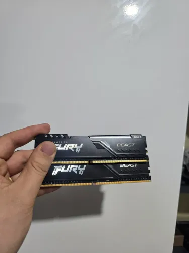 Memória ram 32GB 16x2 KINGSTON FURY 3200MHZ