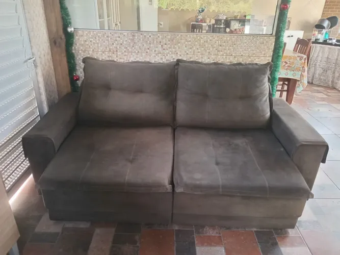 Sofa retrátil 4 lugares 