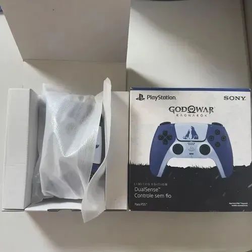 Controle ps5 edição especial god of war, seminovo