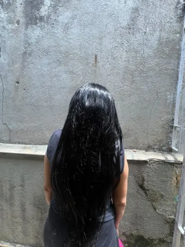 cabelo peruano remi virgem , frente renda 13×4 reparticao lire preto