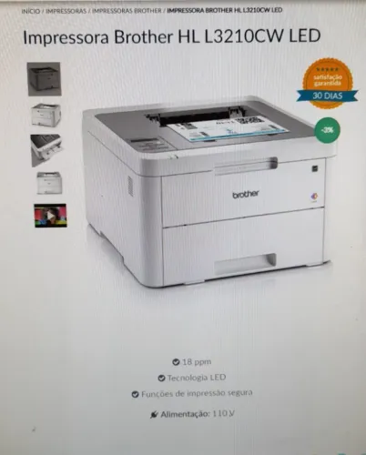 Impressora á laser colorida