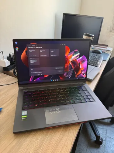 Notebook Gamer Avell A60 MUV i7 512 SSD 32RAM