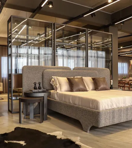 Cama Queen de Alto Padrão com Colchão - Nova