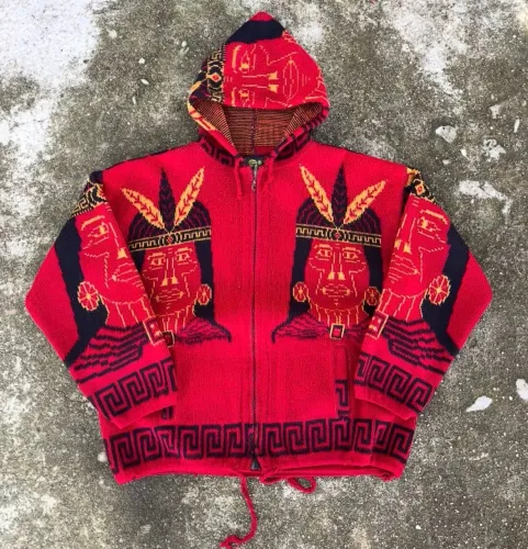 casaco peruana ruminahu indigena