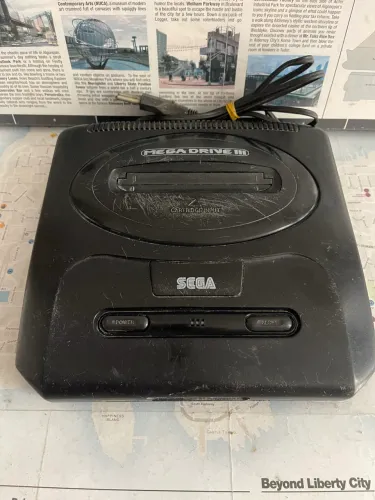 Mega Drive III com defeito
