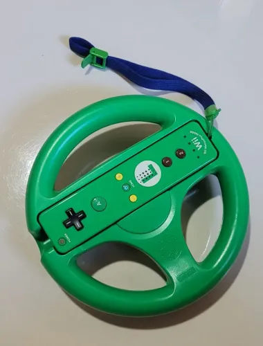 Wii remote plus versão Luigi + Volante