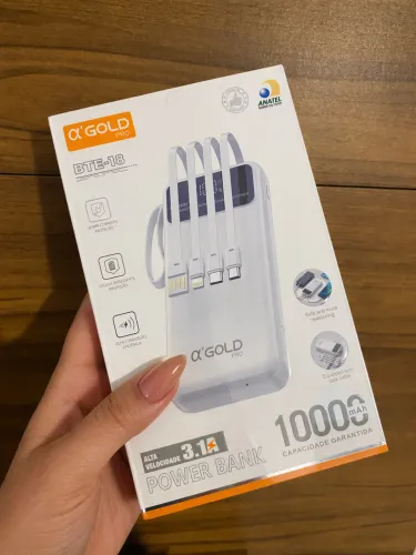 BATERIA PORTÁTIL ?GOLD PRO 10.000mAh 
