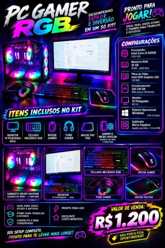 PC Gamer Completo 