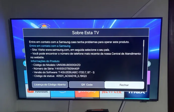 TV SAMSUNG 50" Polegadas