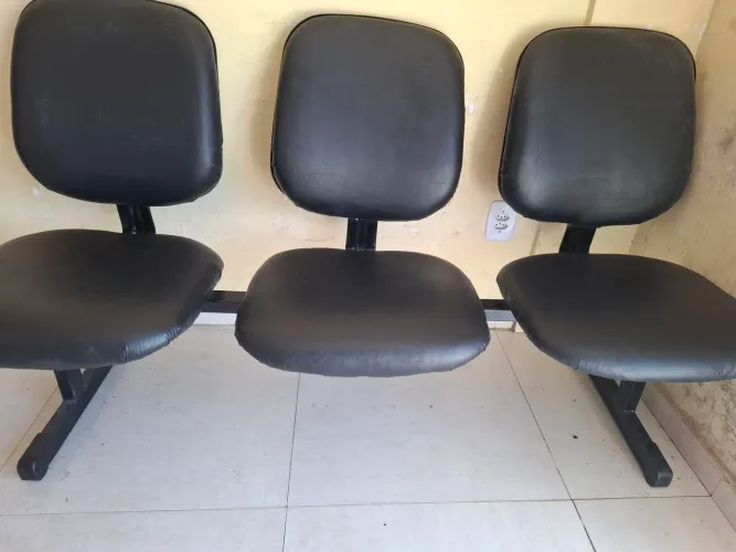 Cadeirasl Longarina de 3 lugares