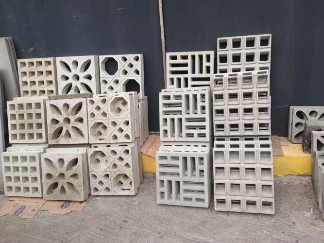 Bloco ventilação/ decoração