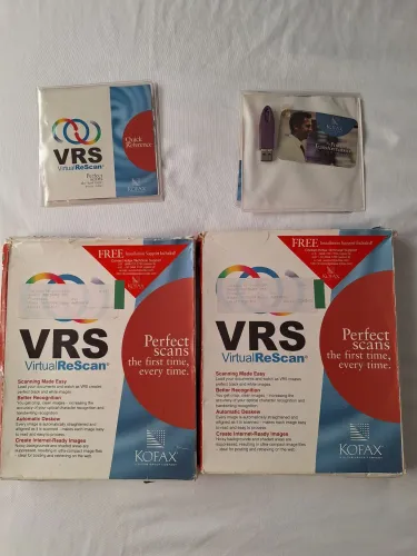 Kofax VRS VirtualReScan Original + USB Licença | Software Profissional Scanner OCR