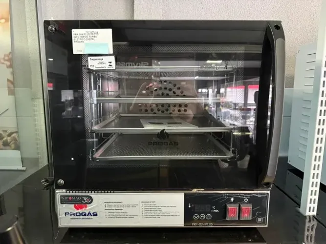 PRP-004 PLUS PRETO FORNO TURBO ELETRICO DIGITAL - PROGAS