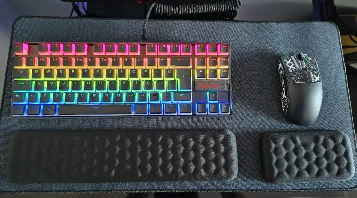 Kit Ergonômico Apoio de Pulso para Teclado e Mouse