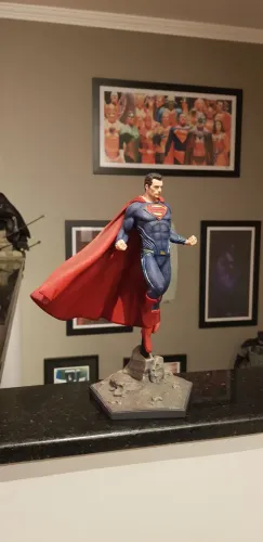 Superman Justice League Iron Studios! Perfeito!