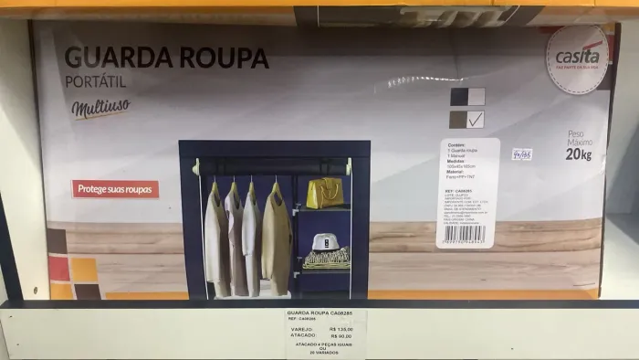 Guarda roupa portátil