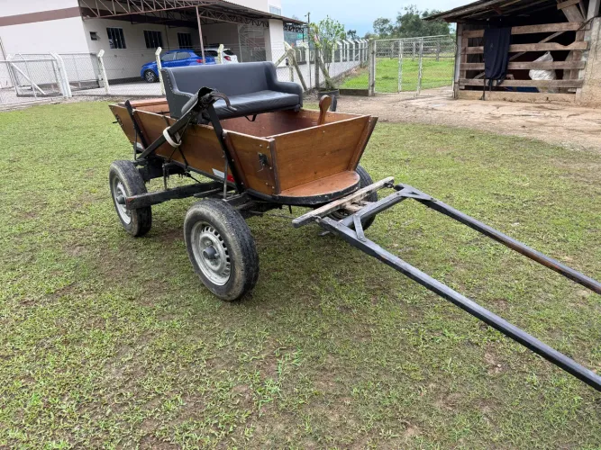Carroça Roda 15 de um cavalo