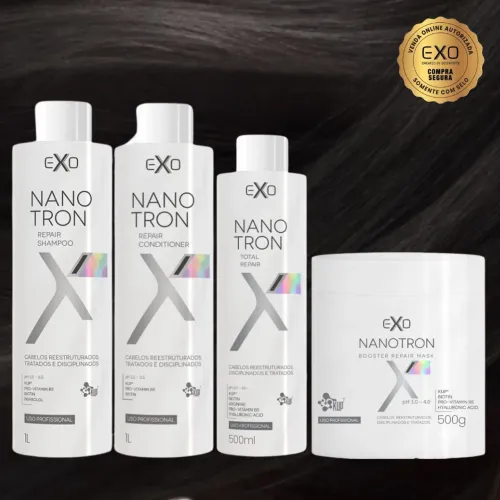 KIT NANOTRON TOTAL REPAIR PROFISSIONAL