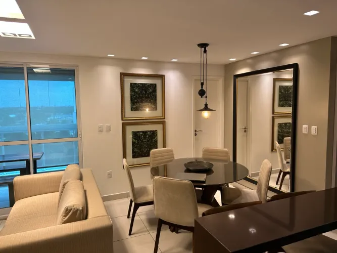 Apartamento mobiliado para aluguel no Altiplano. Alto padrão.