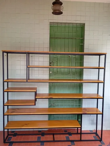 Estante estilo industrial