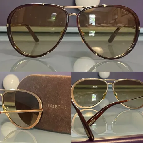Óculos de Sol TOM FORD Original - Estilo Aviador - Excelente Estado