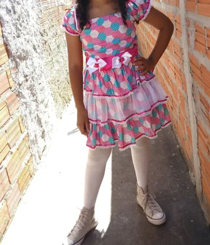 Vestido lindo junino