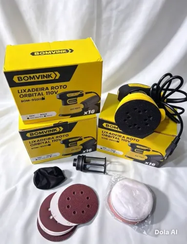 Lixadora roto orbital