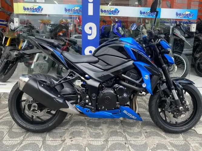 Suzuki Gsx-s 750A Abs 2020 Azul Impecável