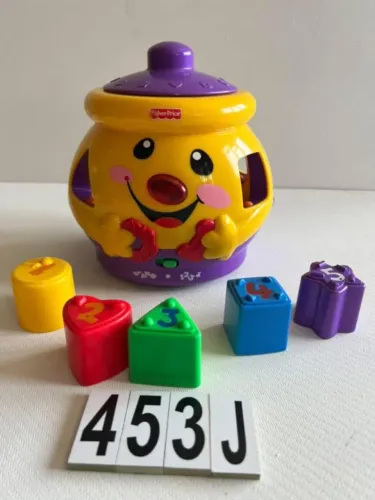 BALDE FISHER PRICE , ACENDE O NARIZ, FALA E CANTA EM INGLES 