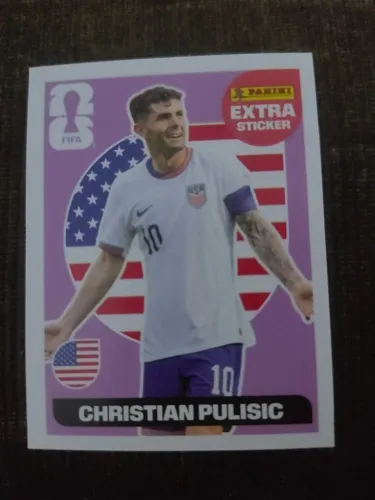 Christian Pulisic - Extra Sticker Panini
