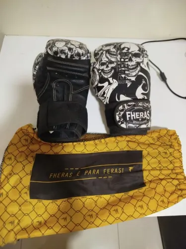Par de Luva de box Fheras tamanho 120z